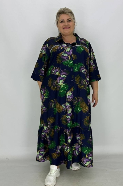 Плаття великих розмірів "Сакура" А3
