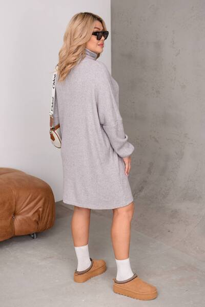 Светр-туніка "Ельза" сірий
