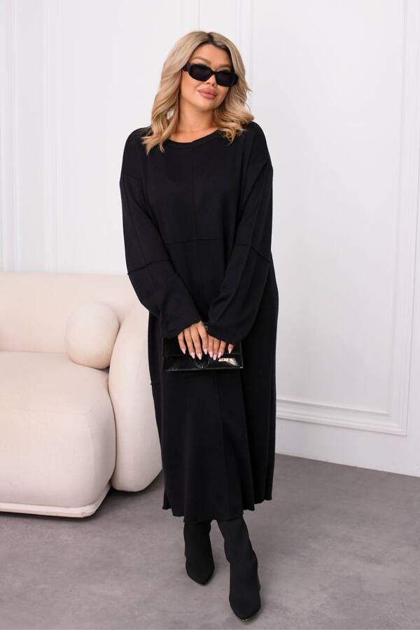 Плаття з ангори "Люсія" чорний