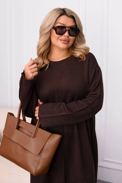 Плаття з ангори "Люсія" шоколад