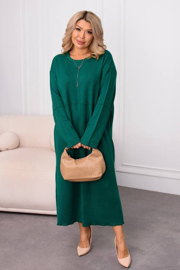 Плаття з ангори "Люсія" смарагд