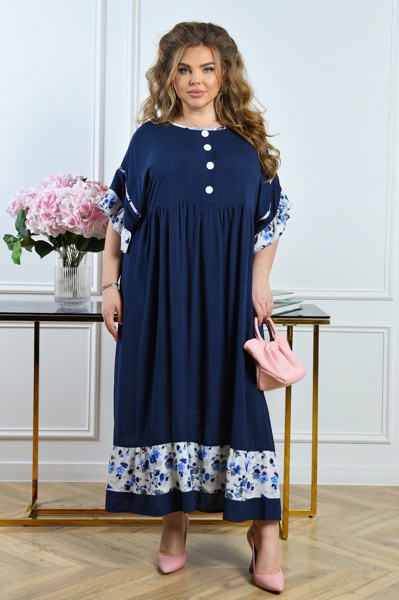 Плаття зі штапелю "Вермут"