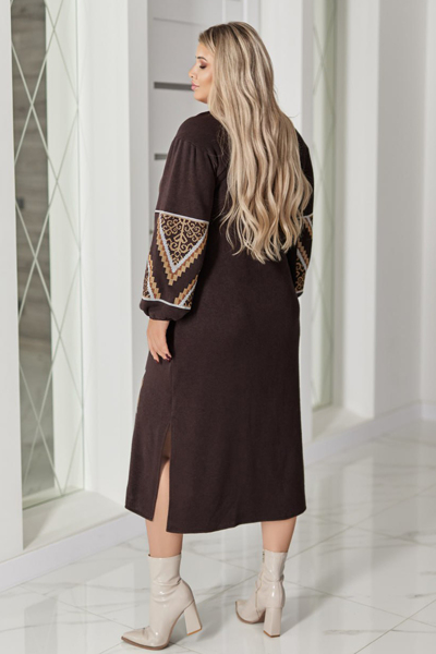 Плаття з ангори "Бетані" шоколад