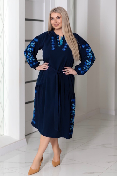 Плаття "Таяна" синє