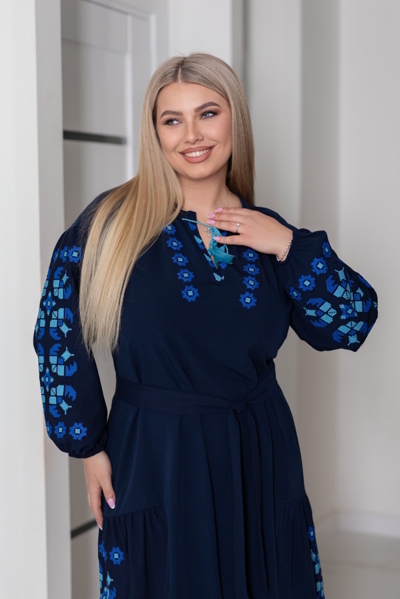 Плаття "Таяна" синє