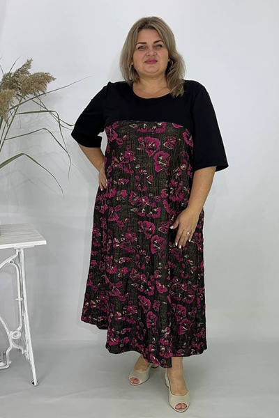 Плаття "Барбара" рожева квітка