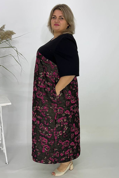 Плаття "Барбара" рожева квітка