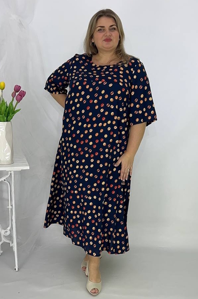 Плаття "Деметра" темно-синє