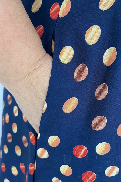 Плаття "Деметра" темно-синє