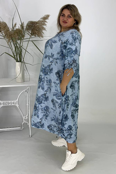 Плаття "Емма" голубе