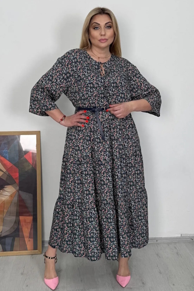 Плаття зі штапелю "Еріка" А1