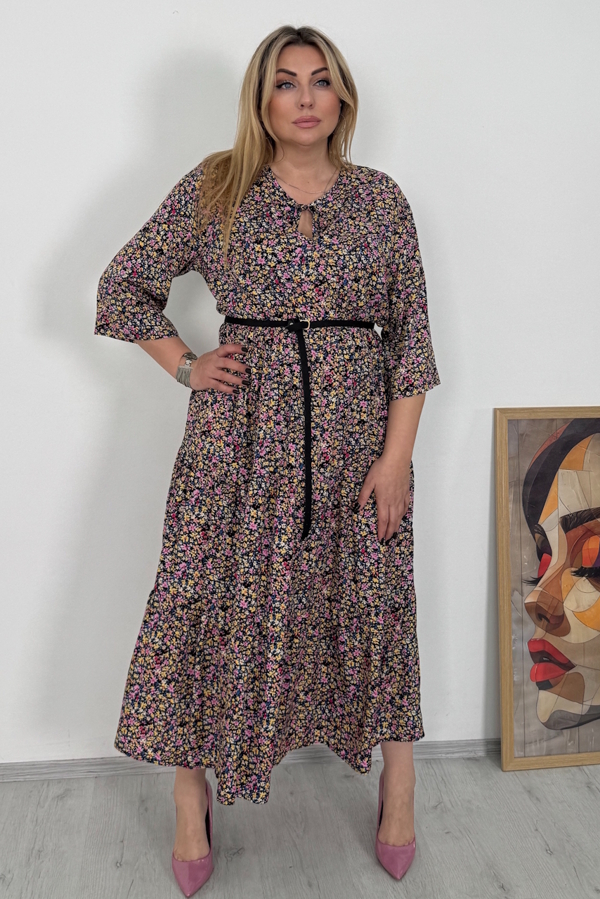 Плаття зі штапелю "Еріка" А4