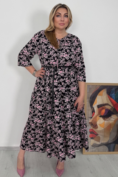 Плаття зі штапелю "Еріка" А5