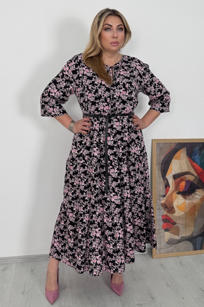 Плаття зі штапелю "Еріка" А5