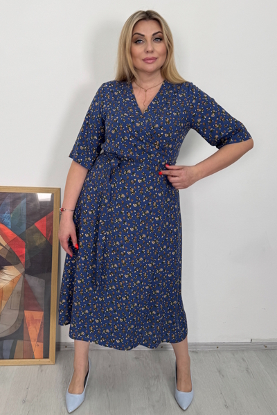 Плаття "Лісабон" синє