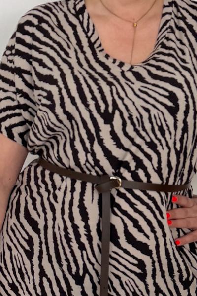 Плаття з штапелю "Тома" бежеве