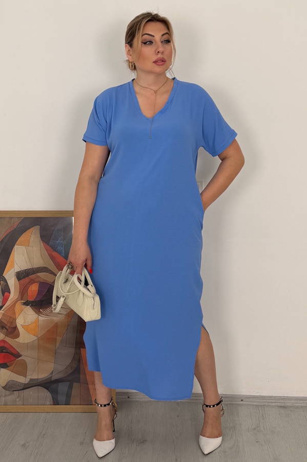 Плаття "Тома" голубе