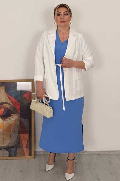 Плаття "Тома" голубе