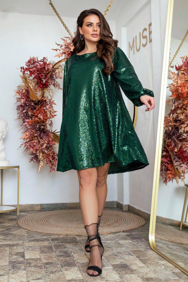 Вечірнє лаття "Афіна" смарагд