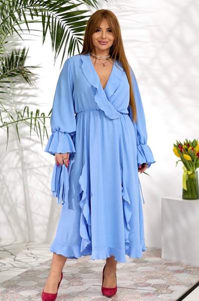 Плаття "Латіфа" голубе