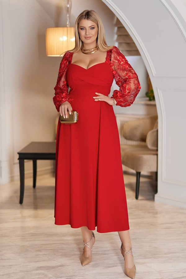 Плаття "Аделіна" червоне