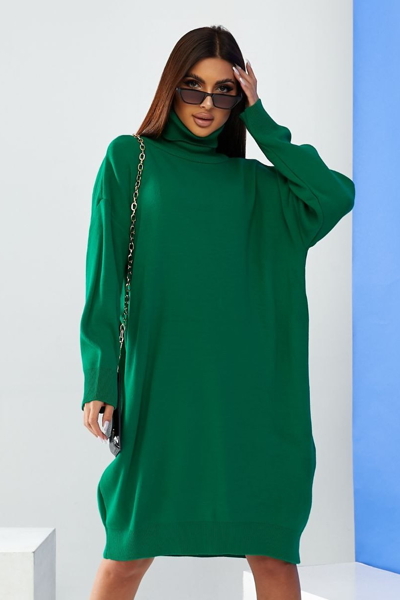 Тепле плаття "Елен" зелене