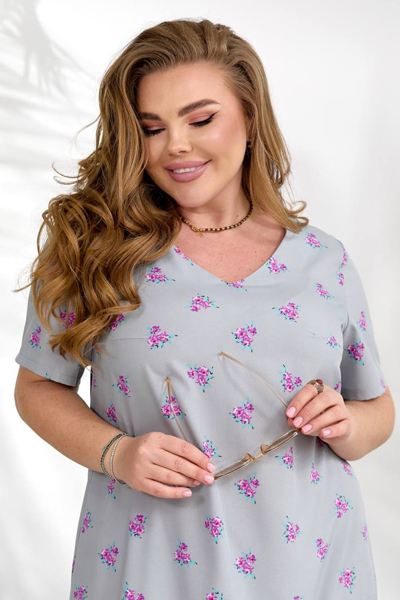 Плаття "Аліна" сіре