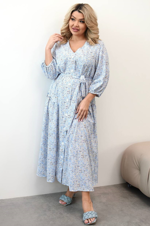 Плаття "Естері" голубе