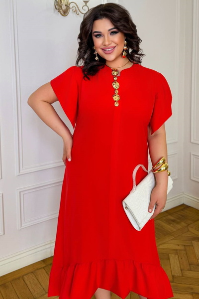 Плаття "Мейбелін" червоне
