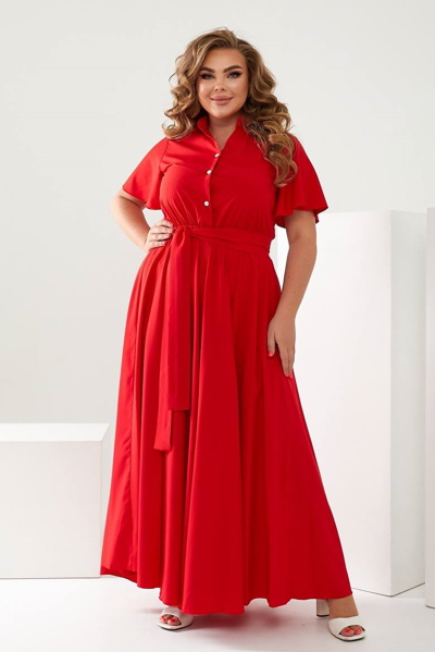 Плаття "Наталка" червоне
