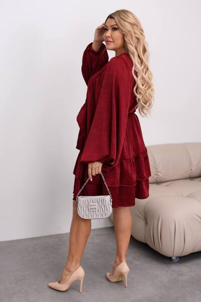 Плаття "Стейсі" бордо