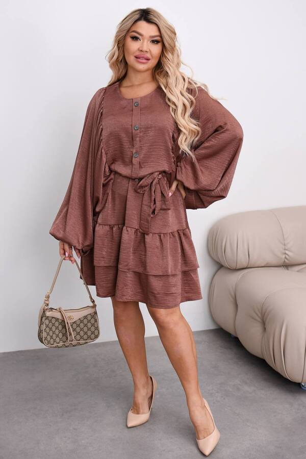 Плаття "Стейсі" мокко