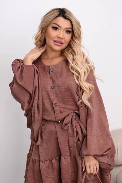 Плаття "Стейсі" мокко