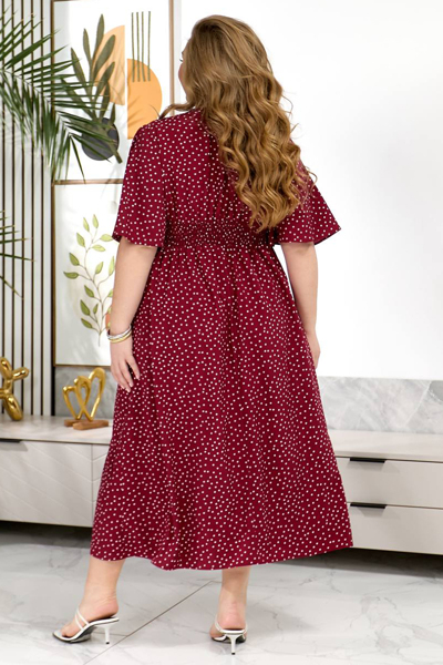 Плаття "Вернісаж" бордове