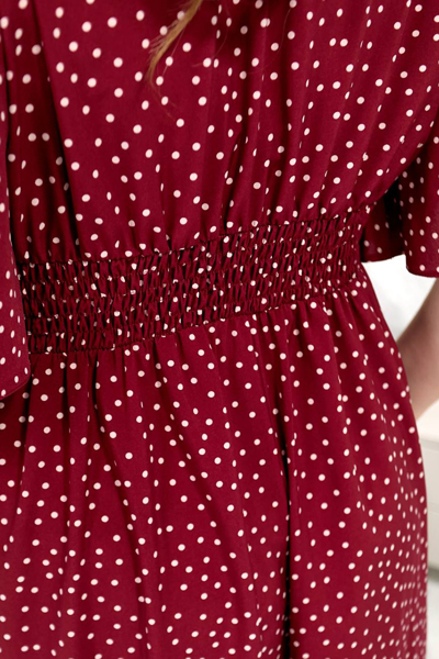 Плаття "Вернісаж" бордове