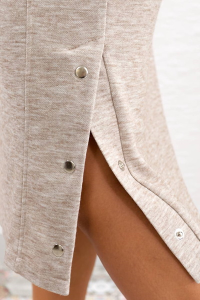 Тепле плаття "Агапі" бежеве