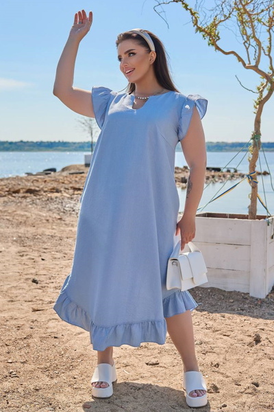 Плаття  "Ярина" голубе