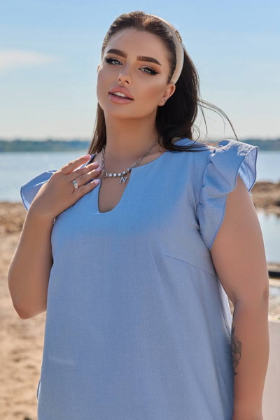 Плаття "Ярина" голубе Плаття "Ярина" голубе