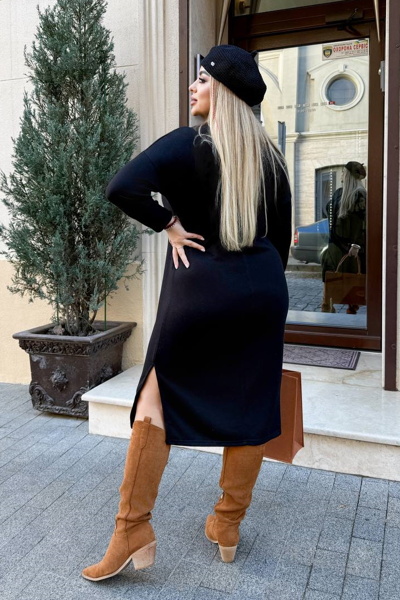 Плаття "Уляна" чорне
