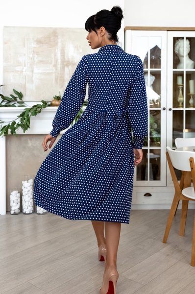 Плаття "Анабель" синє