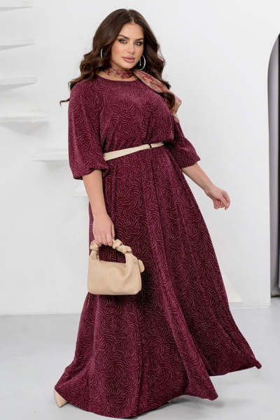 Вечірнє плаття "Френс" бордо