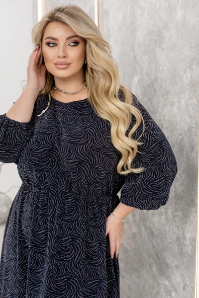 Вечірнє плаття "Френс" синє