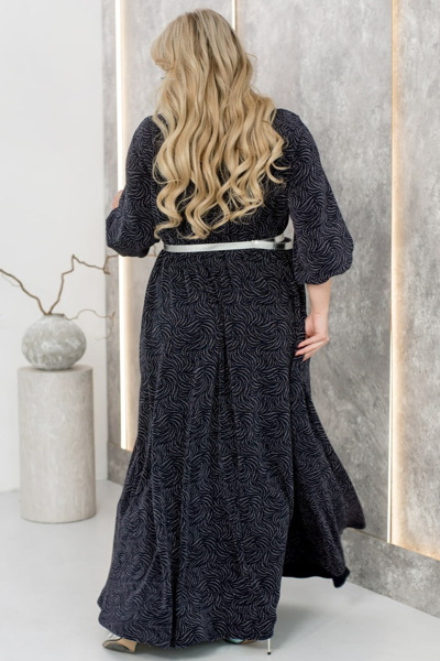 Вечірнє плаття "Френс" синє