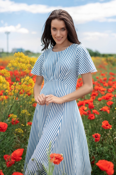 Плаття "Манія" голубе