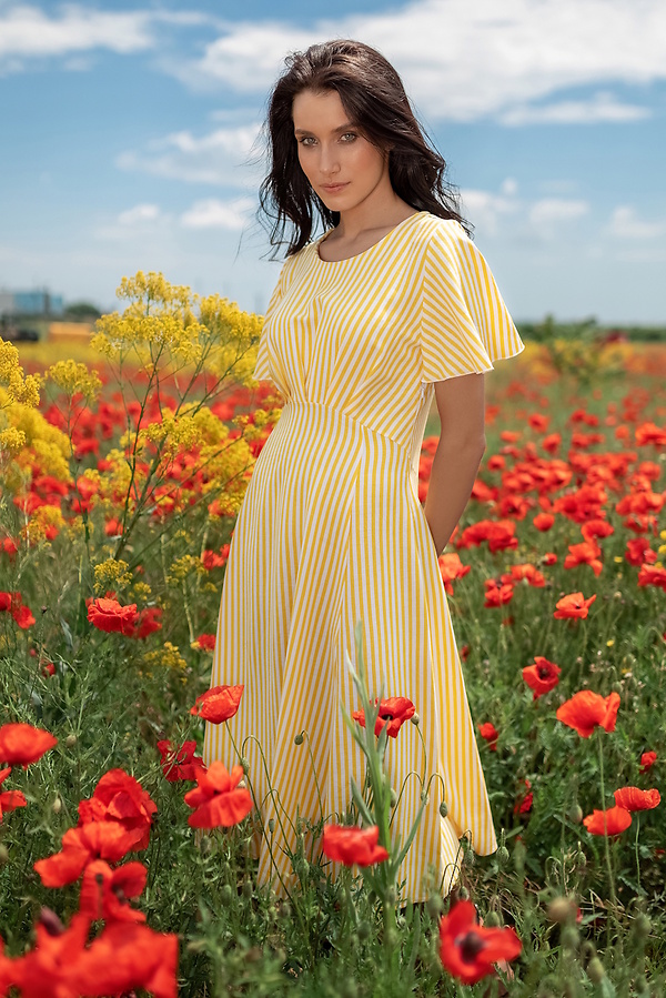 Плаття "Манія" жовте