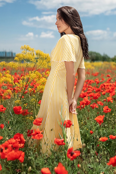 Плаття "Манія" жовте