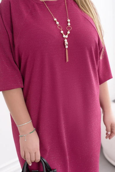 Плаття "Фонтана" малина