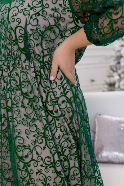 Плаття "Емілі" зелене