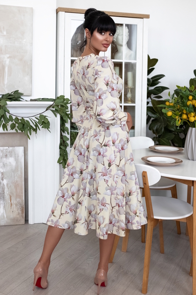 Плаття "Фенді" крем