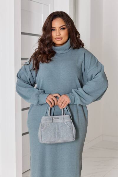 Тепле плаття "Каролайн" оливка Тепле плаття "Каролайн" оливка